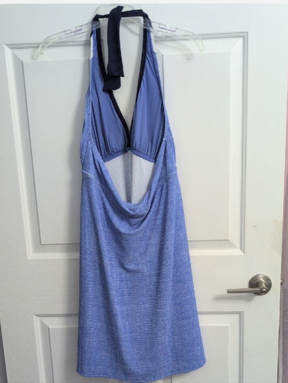 Tommy Bahama Island Cay Blue Halter Swimdress Large Sun Shelter - Picture 4 of 14